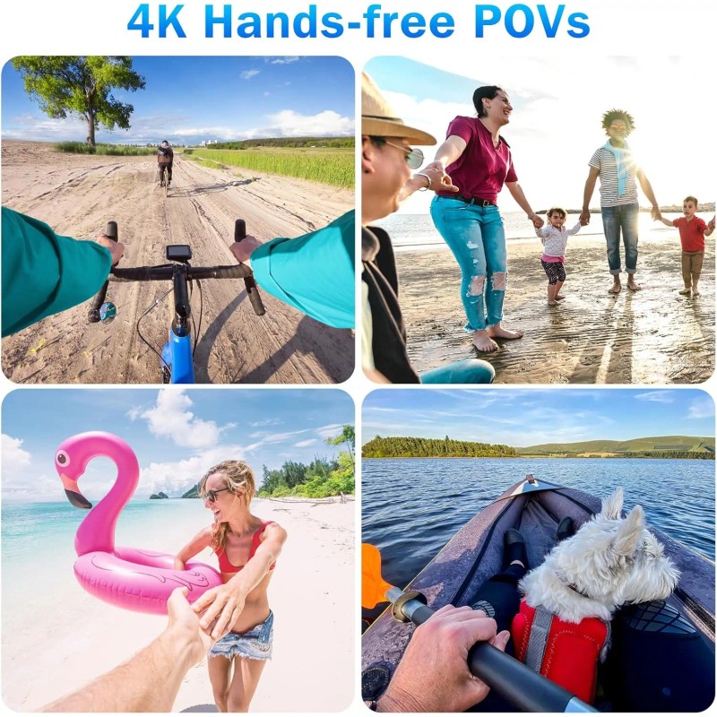 OEM Hot-selling WiFi 4K Stabilized Action Camera H88 Mini Wide-angle