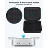 Lacdo Hard Mac Mini Carrying Case for Apple 2024 Mac