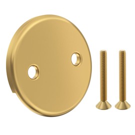 Tub Drain Overflow Cover RP31556CZ Replacement Delta Tub Drain Kit -Bathtub Drain Overflow Plate,Fits Most Standard Bath Tub Drains -Champagne Bronze