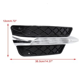 AUT-DG 2X LED Fog Lamp Daytime Running Light DRL For 2012-2014 Mercedes W204 C-Class