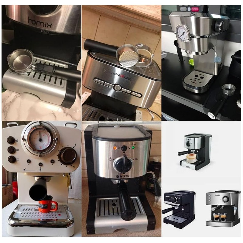 NEOUZA 51mm Bottomless Portafilter Compatible with Swan Retro, E6EC1, Gevi,