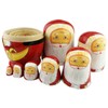 Winterworm 8pcs Cutie Lovely Santa Claus Nesting Dolls Matryoshka Madness