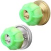 Door Handle Grip Doorstop Knob Stopper Cover, Set of 2