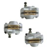 Silscvtt Front Rear Brake Calipers with Pads Replacement for ArcticCat