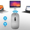 Wireless Optical Mouse 2.4Ghz Bluetooth 5.0 Dual Mode Charging Mouse