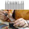 HUATEEN Soldering Iron Tips,12 PCS Temperature-Stable Soldering Iron Tips Set