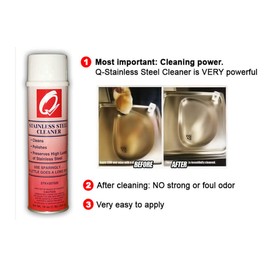 janiLink Q Stainless Steel Cleaner[SET OF 2/4 CANS] | 307500EA (2 Cans)