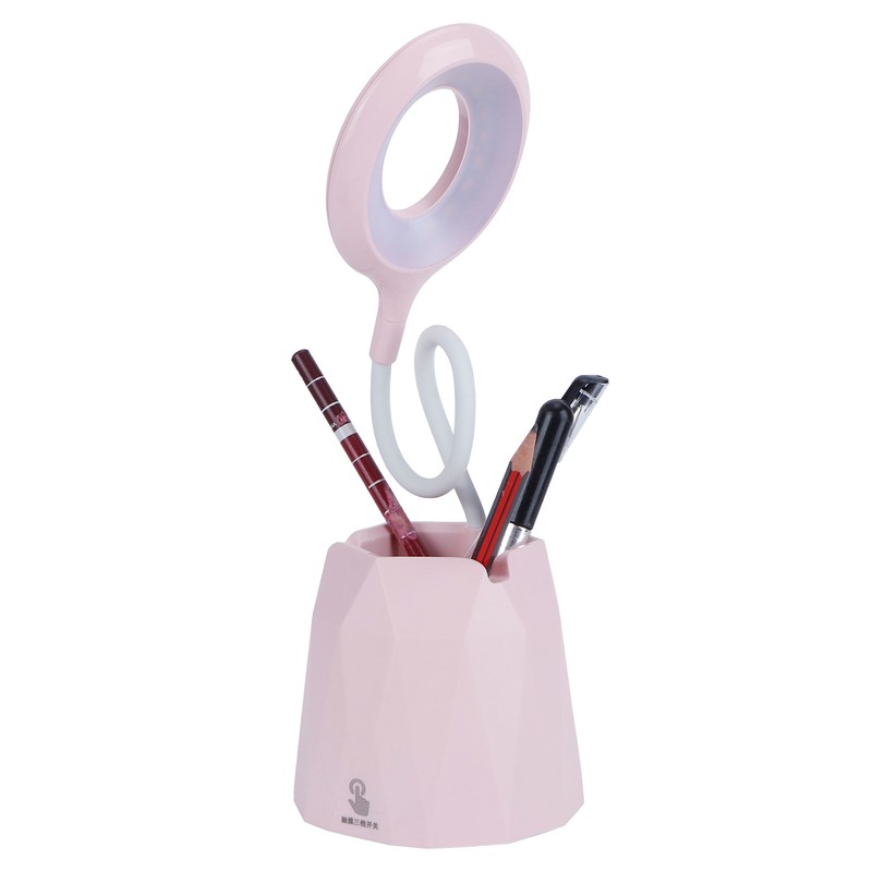 Pen Holder Light LED USB Charging Touch EyeProtecting Table Reading