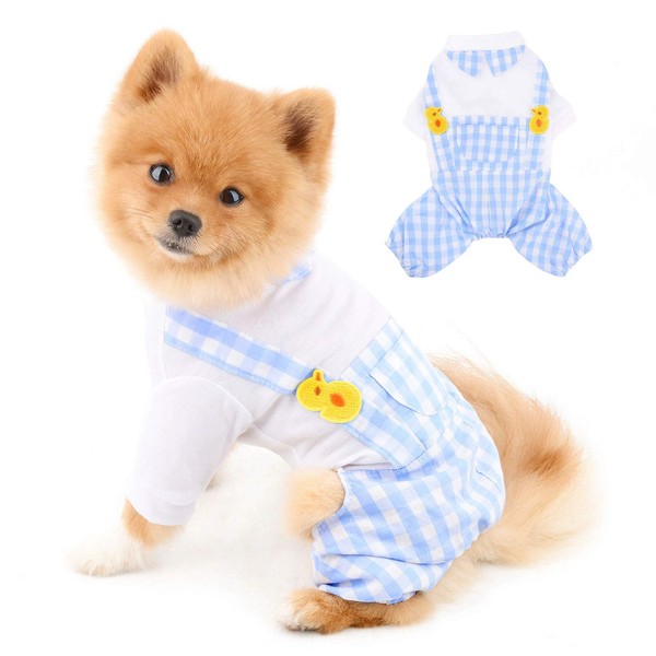 PAIDEFUL Dog Outfits for Small Dogs Boy Girls Summer Shirts
