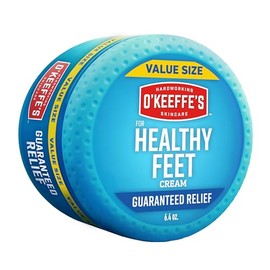 O'Keeffe's for Healthy Feet Foot Cream for Extremely Dry, Cracked, Feet, 6.4 Ounce Jar, (Pack of 1)
