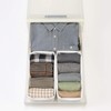 Mu-in Ryohin Adjustable Height Non-Woven Fabric Divider Case Medium Width
