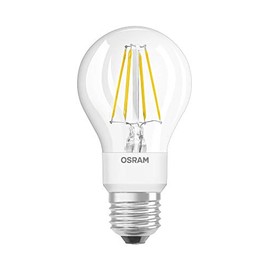 OSRAM LED Retrofit CLASSIC A GlowDIM LED Bulb, E27 Base, Warm White, 2700 K, 6.50 W, 60 W Equivalent, LED Retrofit CLASSIC B DIM, Clear, One Size