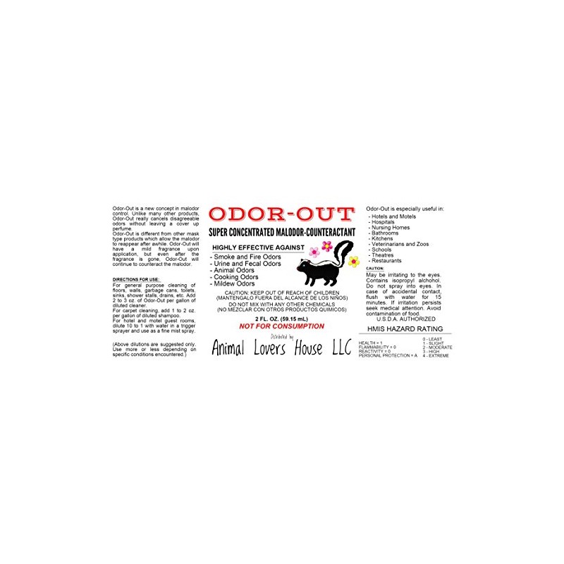 REDI Odor Out Kennel & Carpet Deep Clean, 2-Ounce, Concentrated
