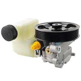 MACAX Power Steering Pump EG2132650B with Pulley and Reservoir Compatible with Mazda CX-7 2.3L 2007-2012 CX-7 2.5L 2010-2012 L4 Replaces 21-5497 96-5497 990-1102 5862N 6133PR