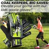 Jazzy Sports Soccer Goalie Gloves,Funky Football Goalkeeper Gloves for Kids
