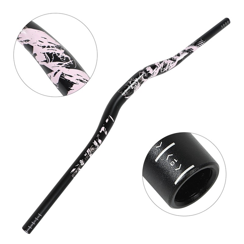 Wheel Track Handlebar Replacement Aluminum Alloy Bike Riser Bar 31.8mm