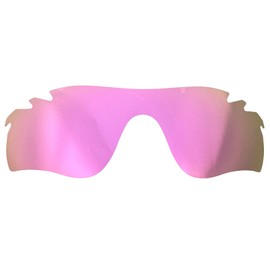 Replacement Lenses for Oakley Radar Series Sunglass Polarised Thickness 1.5 mm Salt Prevention Oil-Proof, Radarlcok Path-vented-Pink