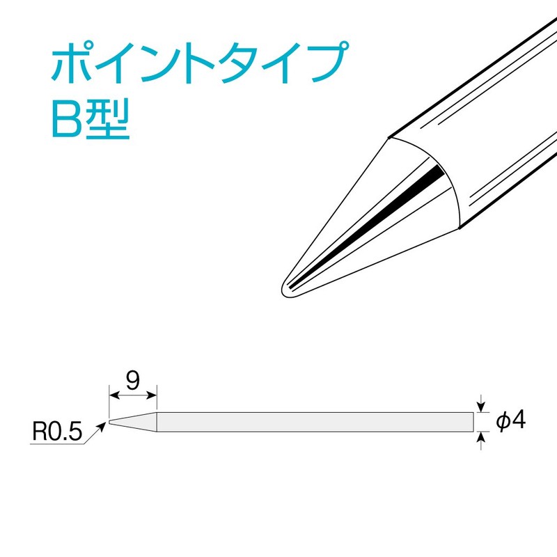ホーザン(HOZAN) 耐食ビット付ハンダゴテ 最高温度440℃ 消費電力35W H-849