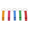 100pcs Bottle Opener Keychain Colorful Aluminum Alloy Can Opener Key