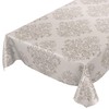 Anro Oilcloth Tablecloth, Oilcloth Wax Tablecloth, Tendril Pattern, 220 x