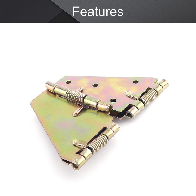 MroMax Drop Leaf Table Hinge Support, 4.5" Folding Table Hinge,