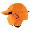 Home Prefer Waterproof Mens Winter Hat Fleece Lined Earflaps Visor