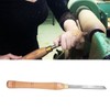 Skew Chisel HSS Lathe Turning Tool Ergonomic Beech Handle Lathe
