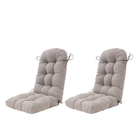 STillcomsy Adirondack Chair Cushion, High Back Patio Outdoor Seat Chair Cushion 49x20in,Set of 2 -Tan/Taupe