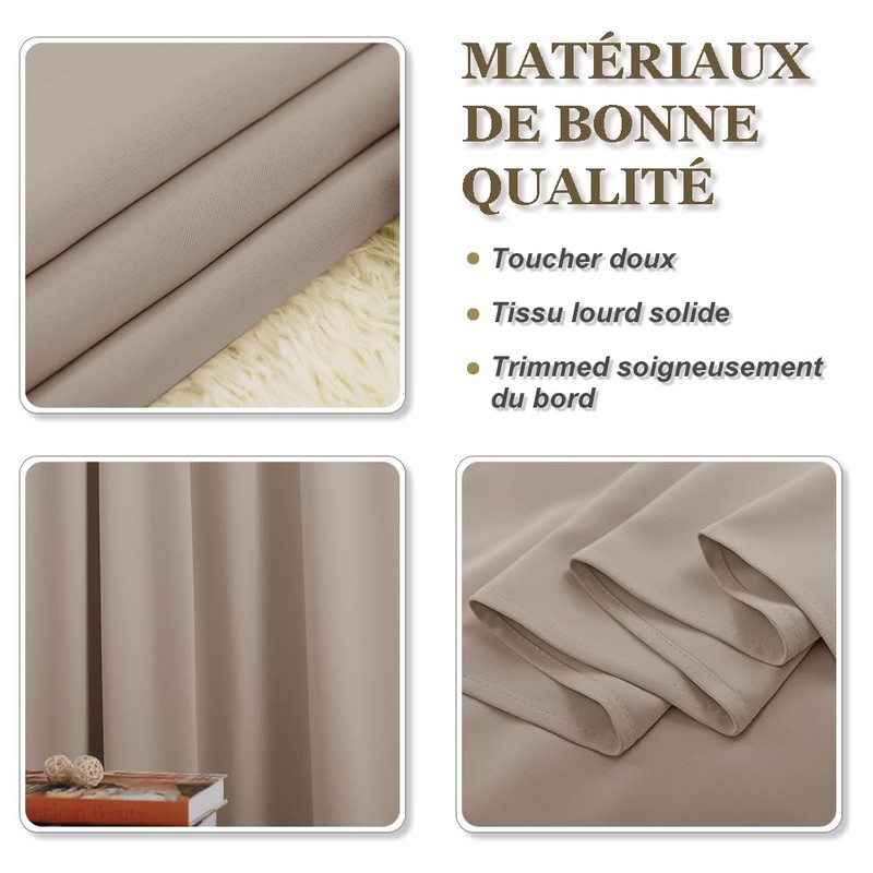 PONY DANCE Bathroom Curtains Window - Tie Up Shade Thermal