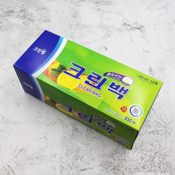Clean Wrap Removable Clean Bag 300 Sheets (Large) 30x45 /