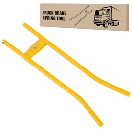 GOOACC Truck Brake Spring Tool LT890 Heavy Duty Truck Brake Spring Slack Adjustable Tool Anchor Pin Spings Installer for Semi Trucks Brake Spring Pliers Air Drum Brake Shoe Spring Tools LTI 890 Yellow