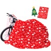 71" X 59" Extra Large Bike Gift Bag, Christmas Jumbo