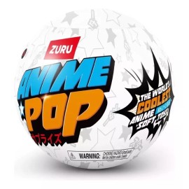 Zuru Capsula Peluches Sorpresa Personajes Anime Pop Color Blanco