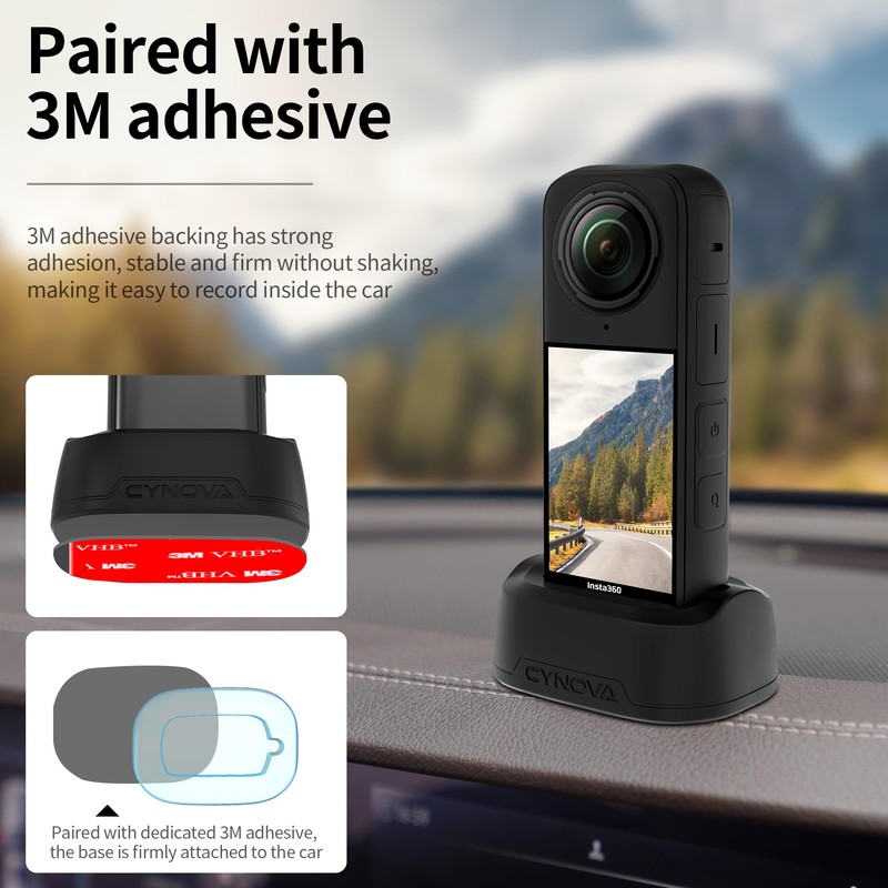 CYNOVA Insta360 X4 Desktop Stable Holder Insta 360 X4 Adapter