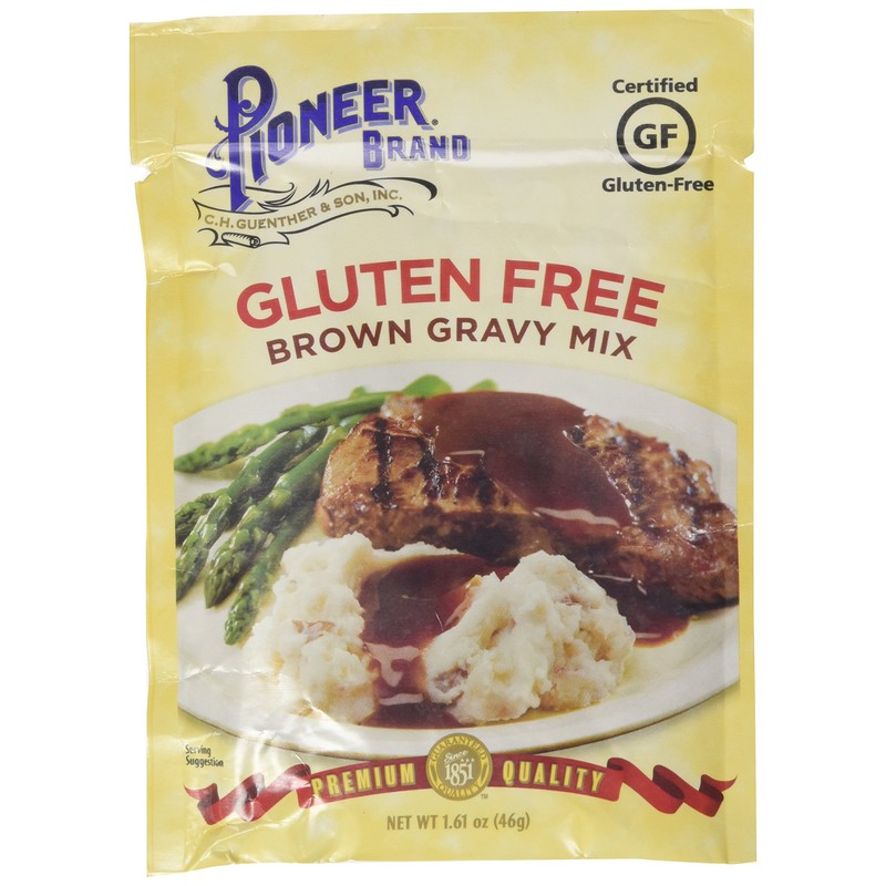 Pioneer Brand Gluten Free Brown Gravy Mix 1.61 Oz (Pack