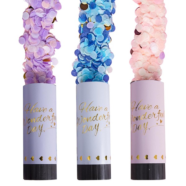 Biodegradable Confetti Cannon - Party Cheer for Celebrations (Cherry Blossom