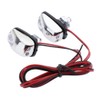 SEADEAR 2 Pcs Wiper Washer Eye Lamp, Front Windshield Washer