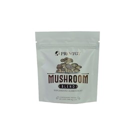 PROTGT | Mushroom Blend en Cápsulas | Mezcla de 6 Hongos Funcionales: Reishi, Cordyceps, Melena de León, Cola de Pavo, Maitake y Shiitake | Suplemento Dietético en Cápsulas Veganas