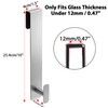 Kokone 10 Inch Over The Door Shower Hooks Extended for