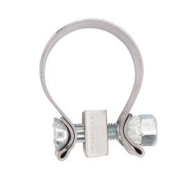 MOTOKU Pack of 2 1.75" Stainless Steel Muffler Exhaust Clamp for Electra Glide Road King Road Glide