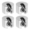 LT Easiyl 4pcs M10x5mm Wire Rope Fixing Clip Stainless Steel