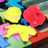 Fruits Magic Cube Set Lemon Banana Apple Uneven Special Shape