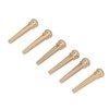 6PCS Guitar Bridge Pin Copper Acoustic Guitar Bridge Pins Peg