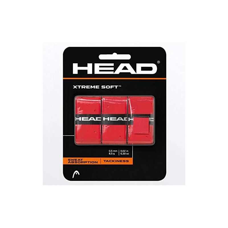 HEAD Xtreme Soft Racquet Overgrip - Tennis Racket Grip Tape