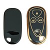 WKEDQAF Key Fob Cover Fit for Acura Keyless Entry Remote