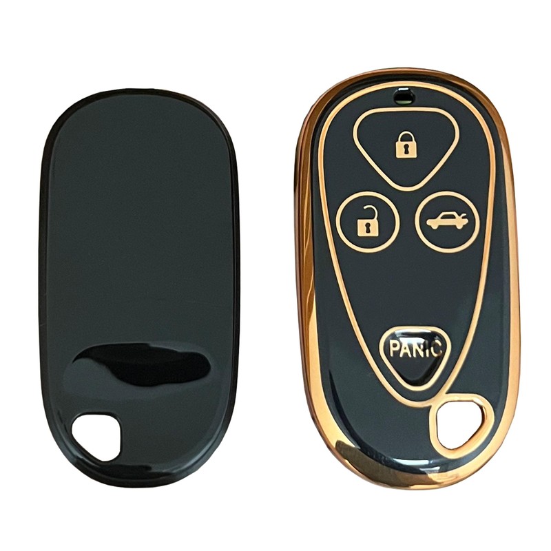 WKEDQAF Key Fob Cover Fit for Acura Keyless Entry Remote