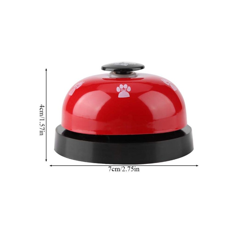 Pet Training Bells, Iron Sturdy Durable Cute Cartoon Pet Bell