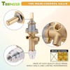 TEENGSE Fire Pit Control Safety Valve, Heater Safety Kit Replacement