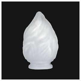 B&P Lamp® Vianne Style Flame Shade - Small