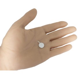 Small St Christopher Pendant, 925 Silver